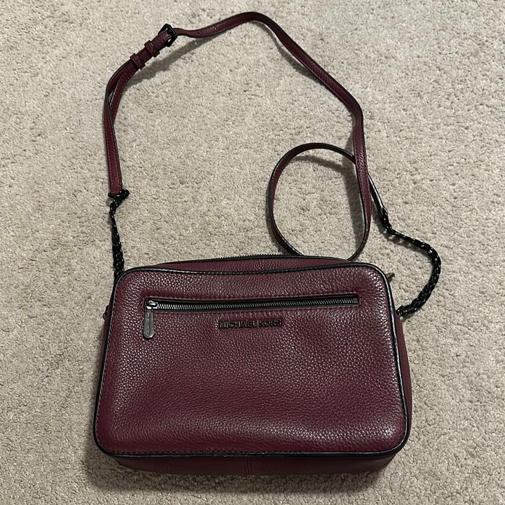 Michael Kors leather crossbody bag